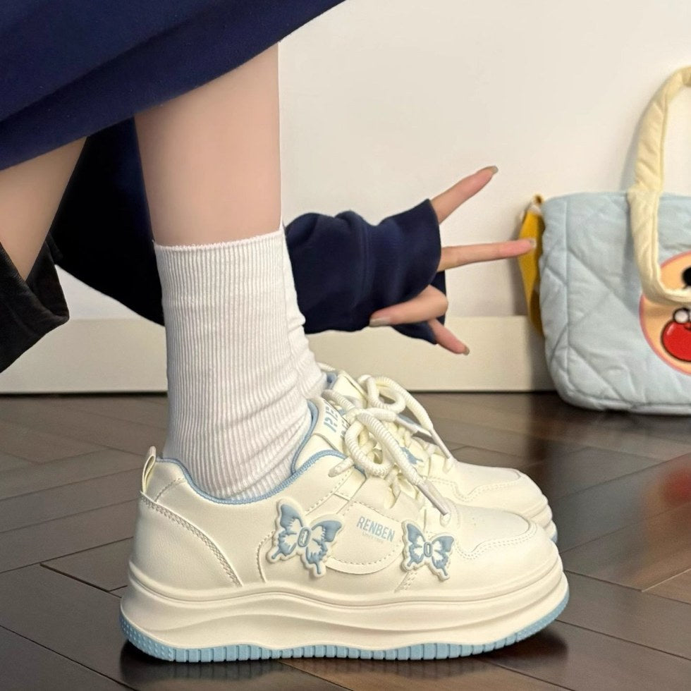 Girls' athletic shoes - versatile casual sneakers for autumn, soft sole, big & tall sizes, new  kids' skate shoes for little girls
