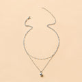 Sweater accessories necklace wholesale european and american cross-border autumn and winter pendant women's accessible luxury niche high-end golden clavicle chain