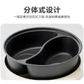 Powerful yuanyang electric hot pot for homeshabu-shabuall-in-one pot 5l large capacity multi-functional dormitory electric cooking pot instant food