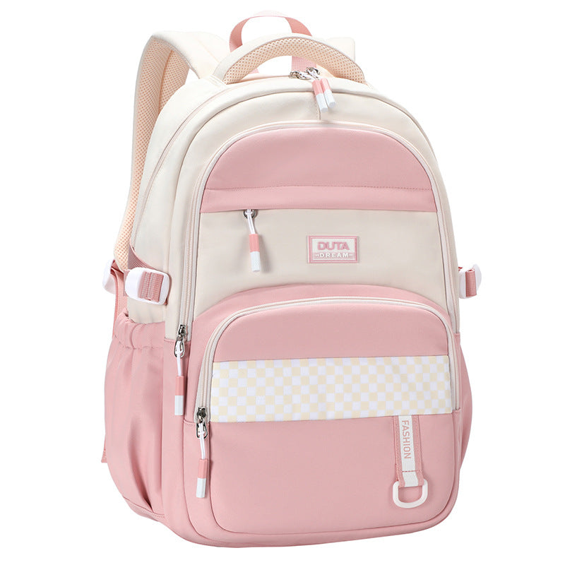 School bag girls primary school school bag new casual versatile commuter backpack fashion lightweight college student travel bag