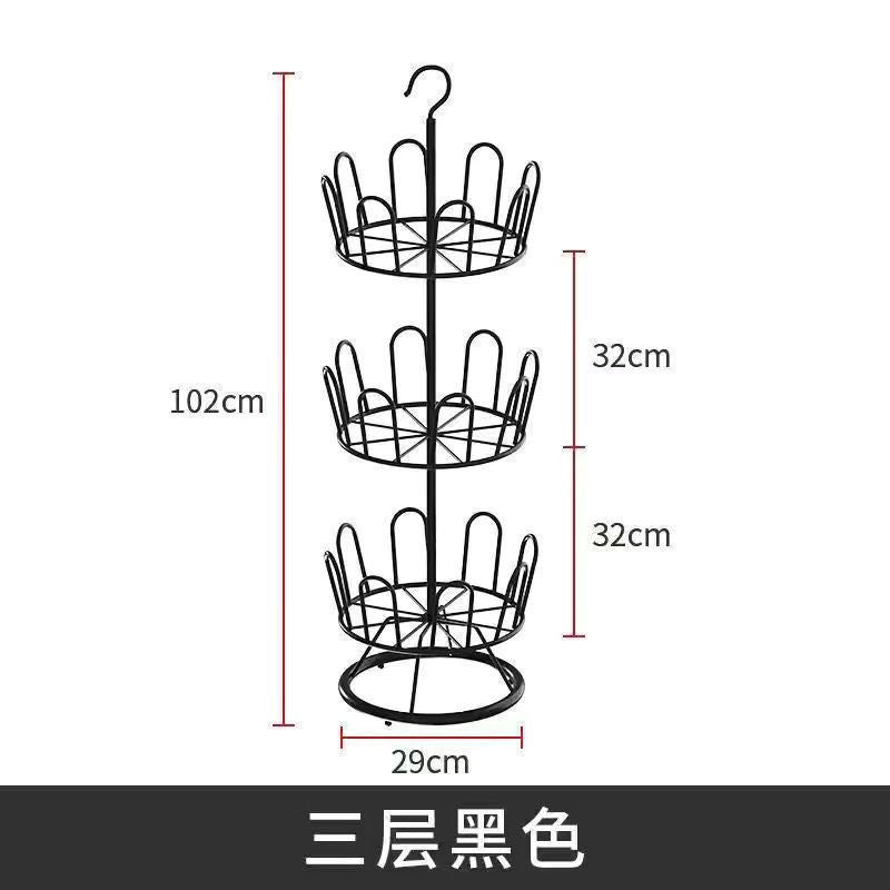 Shoe drying shoe rack rotating balcony bold new slippers mobile floor outdoor storage rack shoe drying artifact
