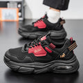 Men's shoes 2026 new spring breathable mesh youth casual sports shoes fashionable versatile height increasing dad shoes
