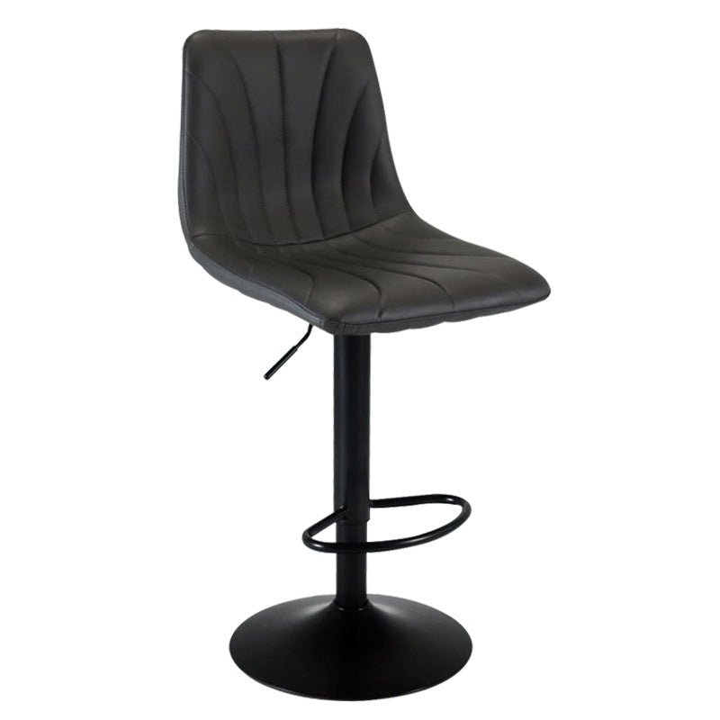 Bar stool exportnordiccasual high stool classy backrest bar chair front desk reception high stool adjustable chair