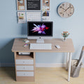 Student home writing computer desk desktop workstation bedroom simple office desk with drawer study table