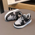 Shadow gray kids' sneakers - autumn/winter  new collection - versatile mid-top sneakers for boys and girls (lightly padded)