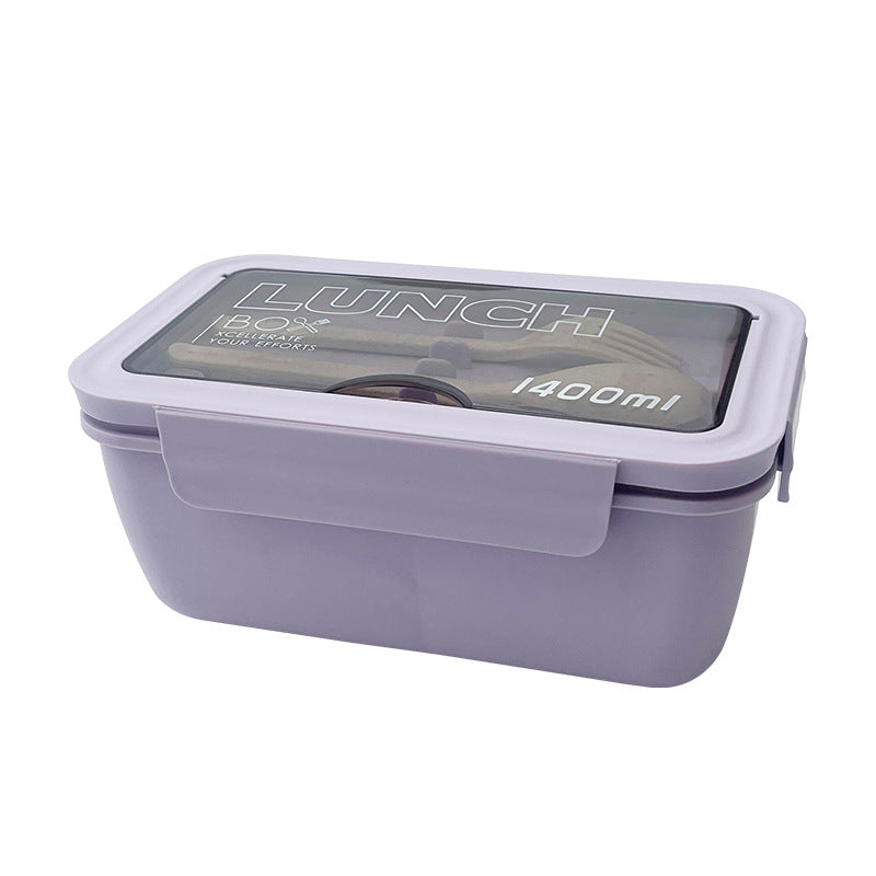 Food-grade portable sealed lunch box, microwaveable lunch box, student and office worker light meal, good-looking lunch box