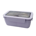 Food-grade portable sealed lunch box, microwaveable lunch box, student and office worker light meal, good-looking lunch box