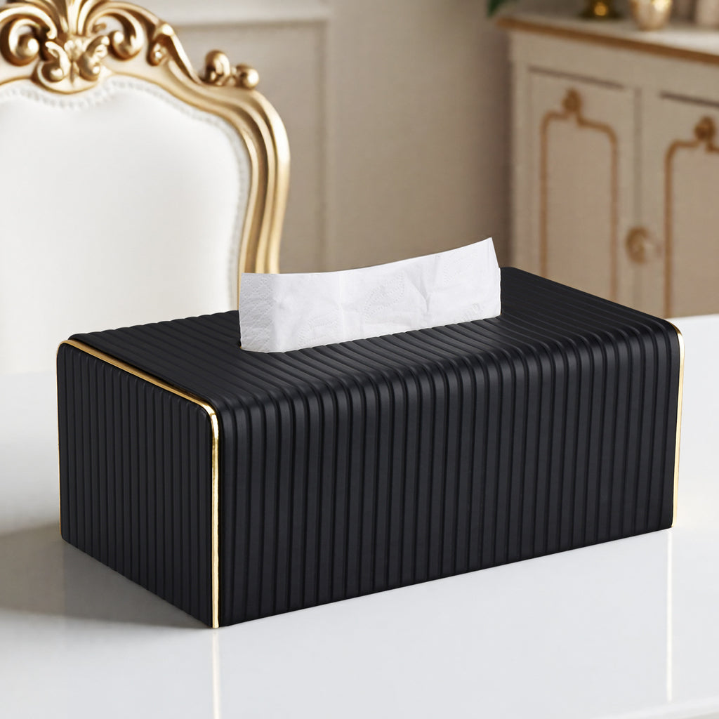 Carton drawing living room high-end light luxury coffee table modern simple home hotel creative design high-end tissue box