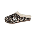 plus size baotou fur slippers for women outwearfleece-linedsequin autumn winternew arrivalstuffed cotton slippers