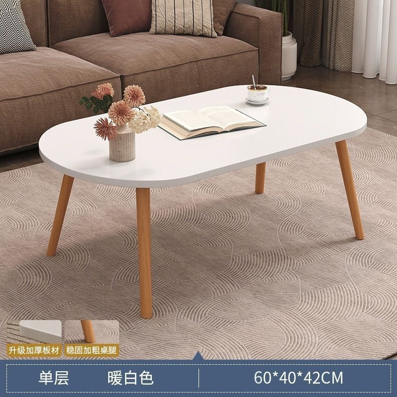Coffee table modern casual rental house balcony low table living room small tea table hotel apartment bedroom sofa side table