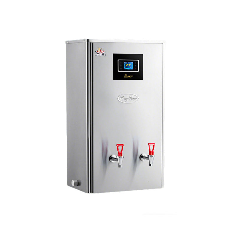 Henglian commercial water boiler fully automatic water inlet 304 stainless steel liner school canteen kitchen electric water dispenser