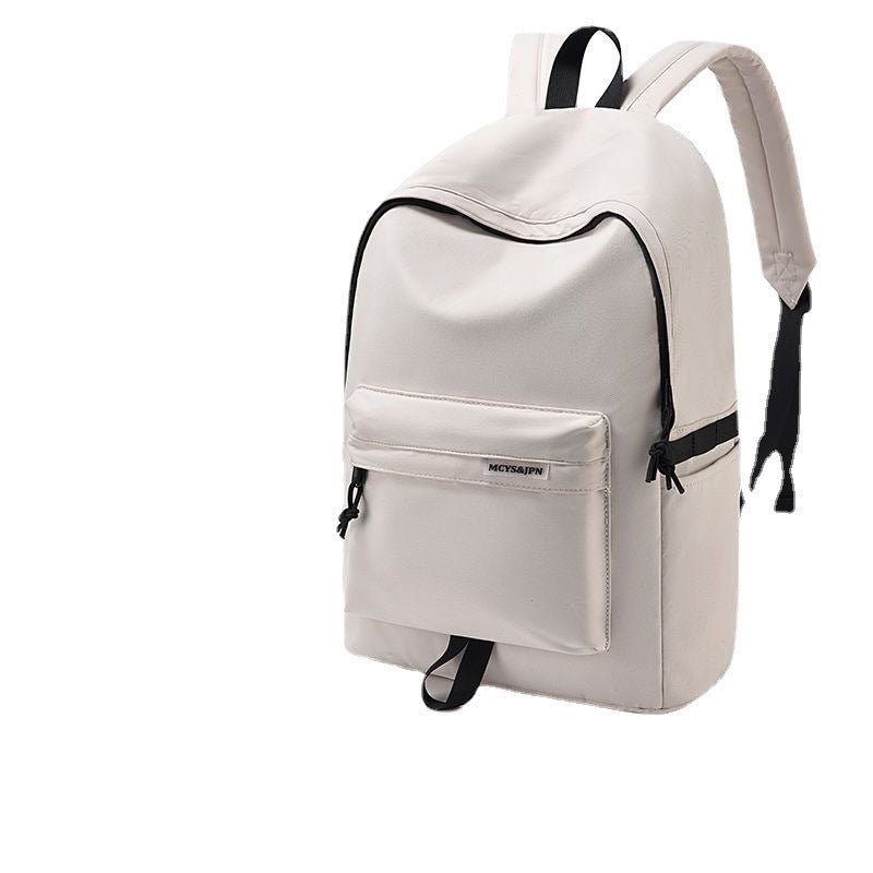 Simple Men's Backpack Large Capacity Casual Japanese Junior High School High School Student School Bag Travel Backpack Female