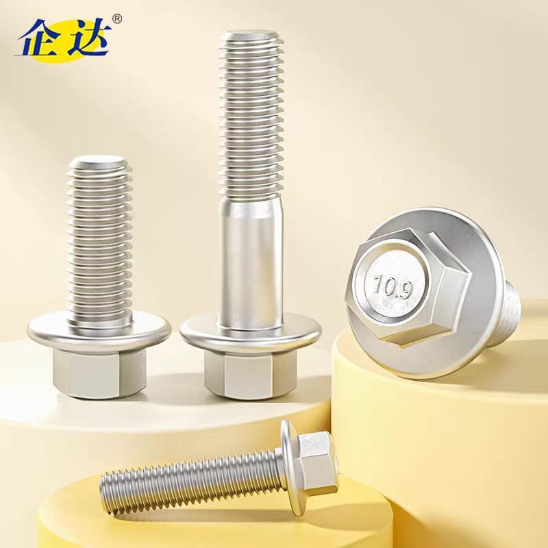 8.8 grade screw nut set hex bolt screw screw rod yongnian fastener high strength bolt