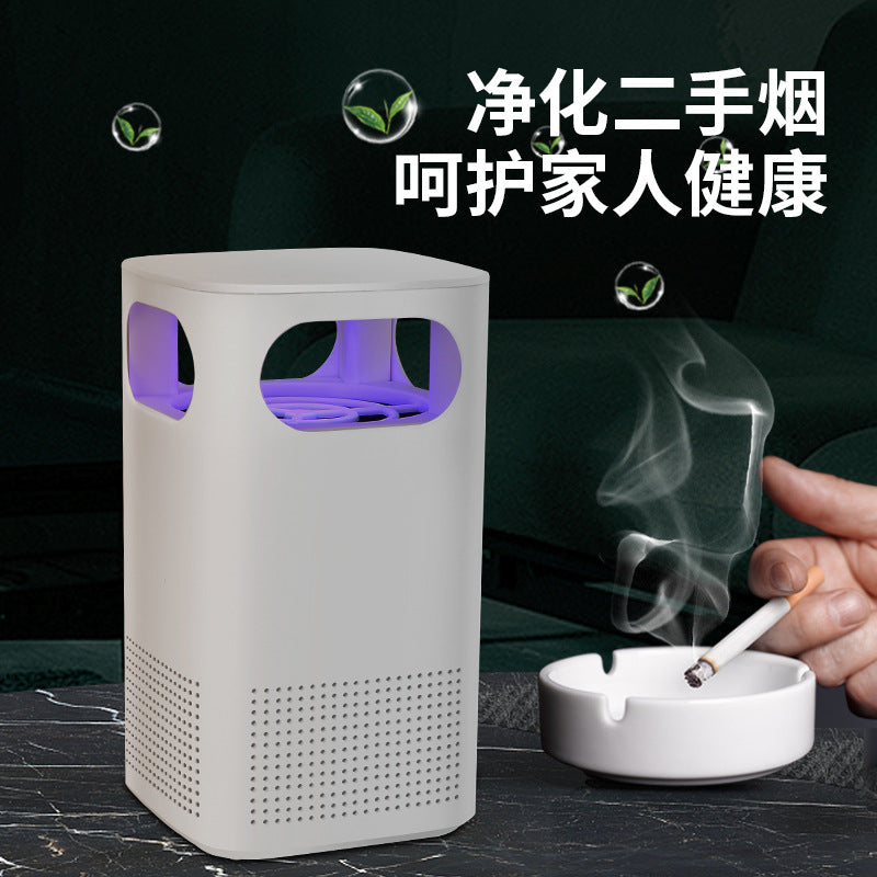 smoke remover air purifier for home and office - formaldehyde removal, odor elimination, desktop dust removal, gift purification machine