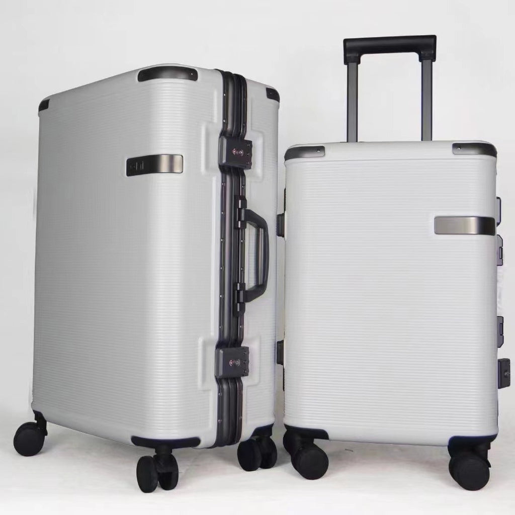 Luggage 20-inch business boarding travel 24-inch large-capacity pc scratch-resistant and wear-resistant universal wheel aluminum frame trolley case