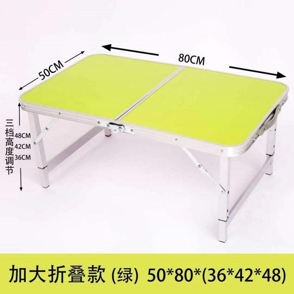 Outdoor foldable table portable camping picnic table night market stall street vendor retractable aluminum alloy foldable table