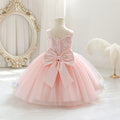 Baby birthday first birthday dress sundress summer new children's princess dress sweet style tutu dress flower girl dress