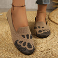 summer new arrival: plus size women's casual comfortable fashionable minimalist ethnic style flats - wholesale