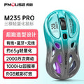 Tiger cat m235pro wireless bluetooth tri-mode mouse - hollowed-out design, lightweight, for office, esports, gaming, business use