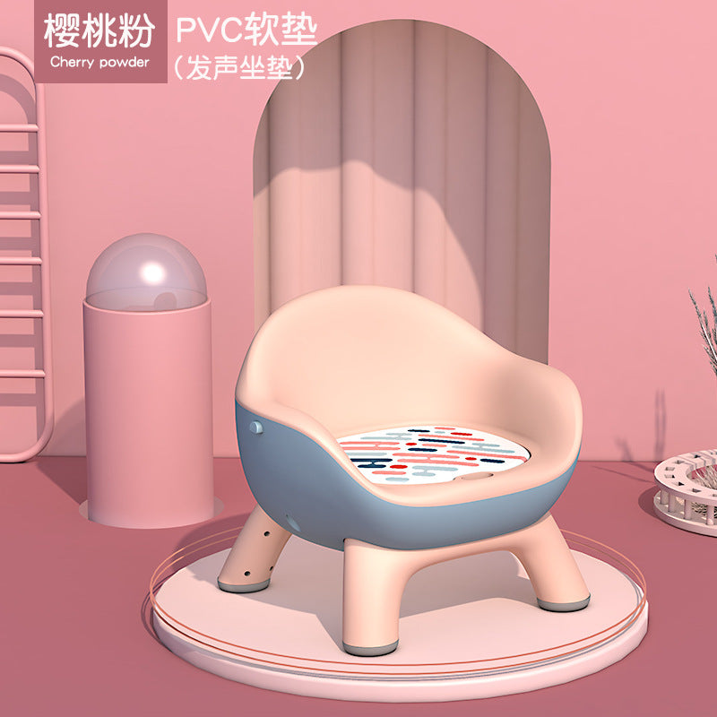 Baby dining chair, baby chair, backrest seat, for home small bench, low chair, dining table chair, kids stool