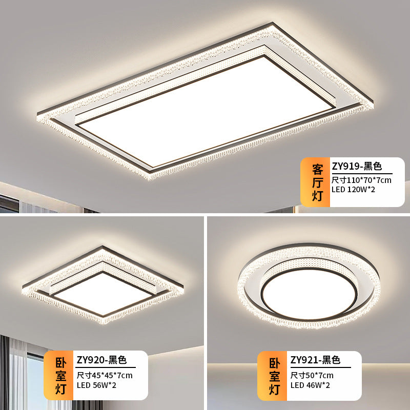 Living room light modern simple atmosphere 2025 new hall main light super bright ceiling light lighting whole house package