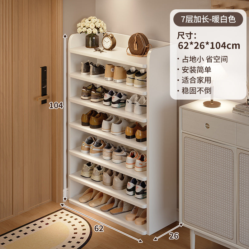 Shoe rack, multi-layer simple small and narrow rental house at the entrance of the home, rental good things 2025 new indoor shoe cabinet
