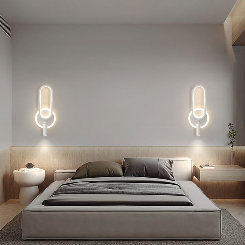 Wall lamp wall lamp bedside lamp bedroom master bedroom aisle staircase with spotlight reading wall lamp sofa background wall lamp