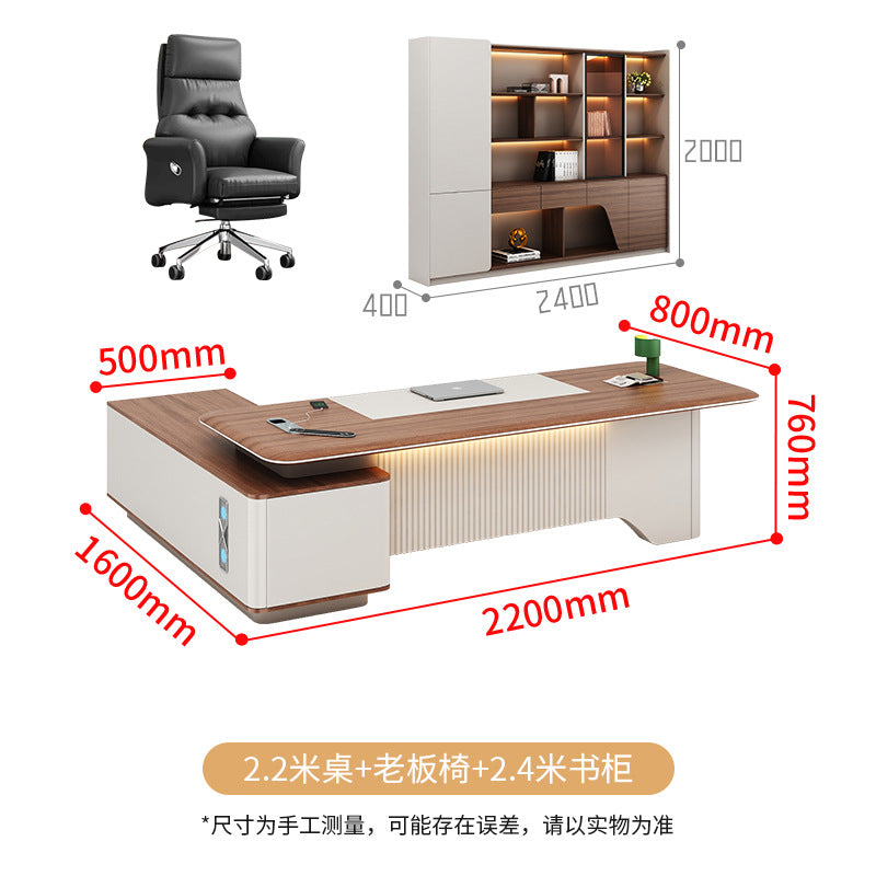 Saint li boss desk president chairman office desk classy executive desk manager office desk desk and chair set