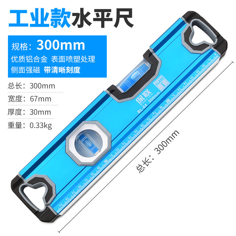 High-precision mini magnetic level for diy & home improvement - solid aluminum alloy, drop-resistant, with small bubble