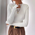 new cross-border knit top: ribbed knitwear for autumn/winter