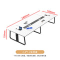 Saint li business conference table and chairs - long table for meetings, simple modern reception, negotiation, and training
