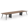 Walnut color [4000*1200*750mm] 16-person conference table