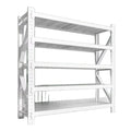 Warehouse shelving unit, multi-tier heavy-duty storage rack, warehouse floor-standing commercial goods rack, supermarket garage storage shelf