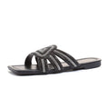 summer new arrival: plus-size women's flat slippers for cross-border e-commerce. available in sizes 35-43. wholesale options available. dropshipping to  and