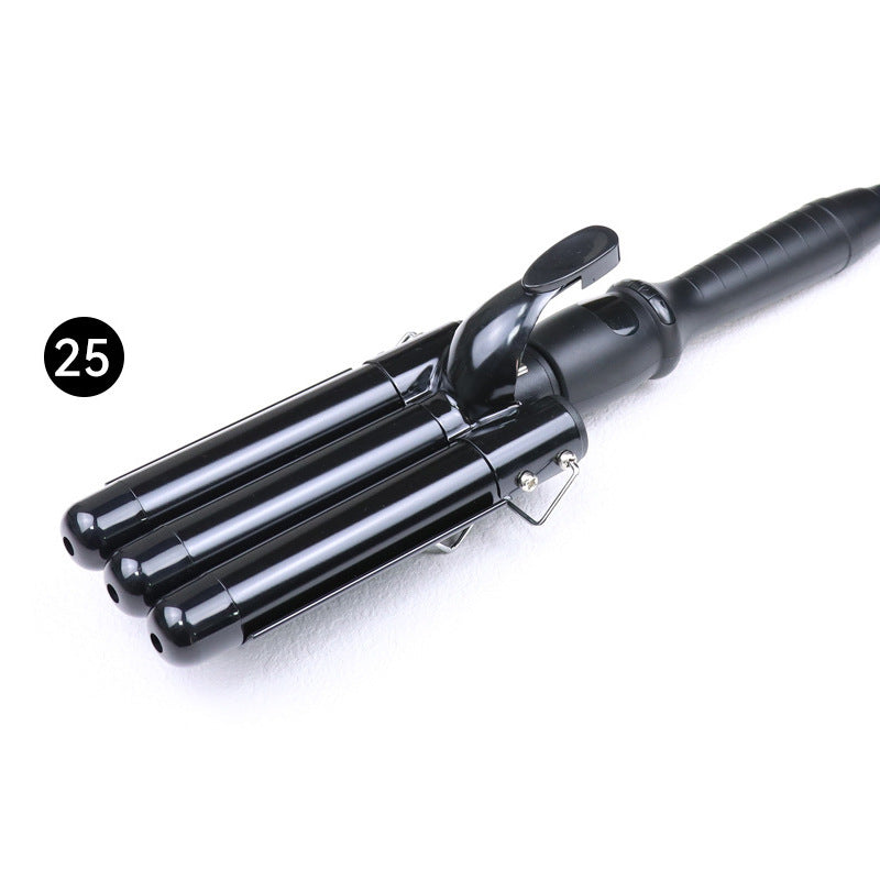 Cross-border egg roll head curling iron 32mm large wave electric negative ion does not hurt hair care water ripple curling iron