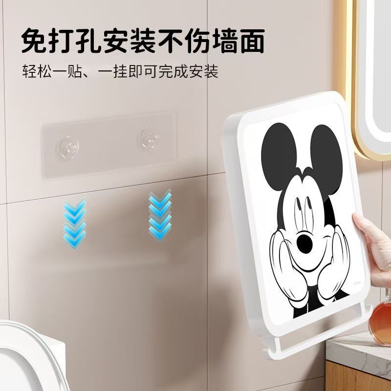 Bathroom mural clothes folding storage box toilet storage rack punch-free bathroom bathroom storage cabinet