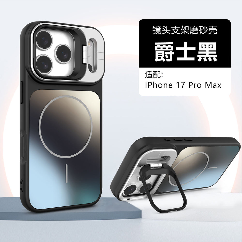 New 17-in-1 lens adapter matte magnetic case for iphone 17 pro max, compatible with iphone 16