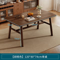 Dining table for homesmall apartment medieval dining table rectangular modern casual rental room dining and commercial table and chair combination