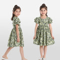 Summer floral girls' princess dress, cotton a-line skirt wholesale, new cross-border children's wear dress, girls' dress