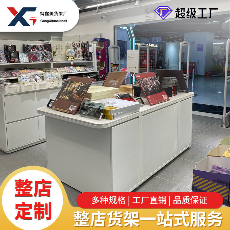 Custom shelf boutique tide play shop toy blind box general merchandise premium display rack supermarket side cabinet nakajima display rack