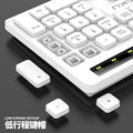 Leikui lk200 business office keyboard and mouse combo - white computer all-in-one with keyboard and mouse set for pc assembly