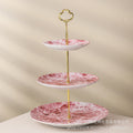 3-layer string plate-red