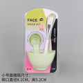 Zhiwei 6-piece suit beauty plastic mask bowl tool mask stick spoon makeup brush large and small size chinese and english version