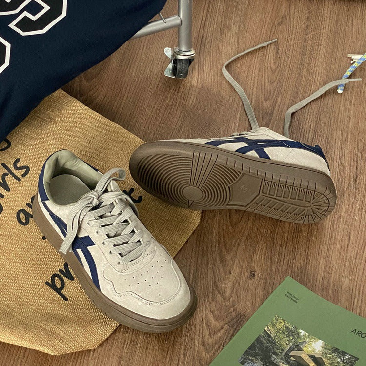 Thick sole german training shoes for women ins trendy 2025autumnew arrival soft bottom sports casual forrest gump shoes retroeasiest for match sneakers