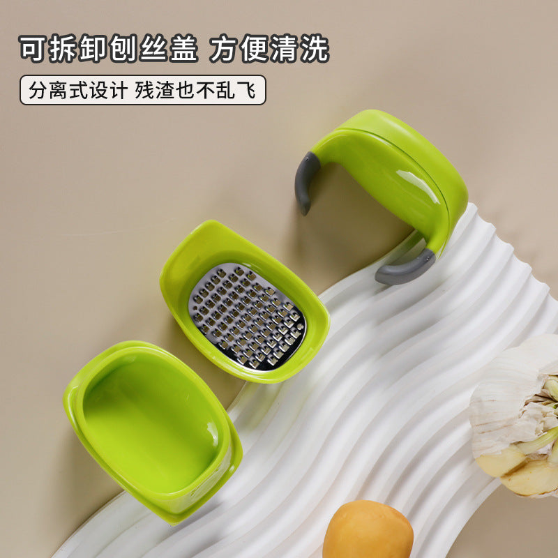 Stainless steel ginger grater multifunctional vegetable slicer fruit garlic masher kitchen home creative handheld grater