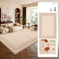 Carpet living room 2026 new retro medieval style no-wash, wipeable, waterproof and anti-fouling, maintenance-free bedroom coffee table floor mat