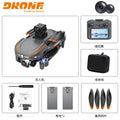 Gps return-to-home brushless s28 drone - foldable with 4.5inch screen remote control, aerial photography, obstacle avoidance, remote control aircraft
