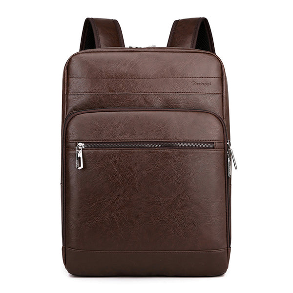 New backpack men's casual business backpack Korean version large-capacity computer bag college student backpack urban simplicity