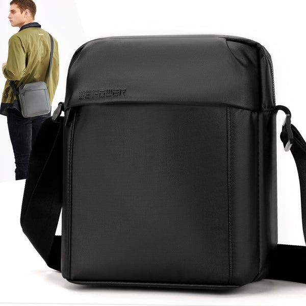 WEPOWER New Men's Crossbody Bag Large Capacity Casual Satchel Outdoor Travel Commuter Shoulder Bag