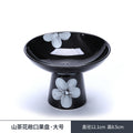 Vintage-inspired, niche design tall dessert cups - ceramic, high-style fruit, dessert, and tea tray